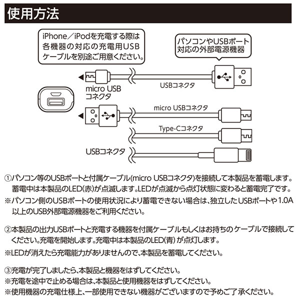 ポケットモバイルチャージャー2200