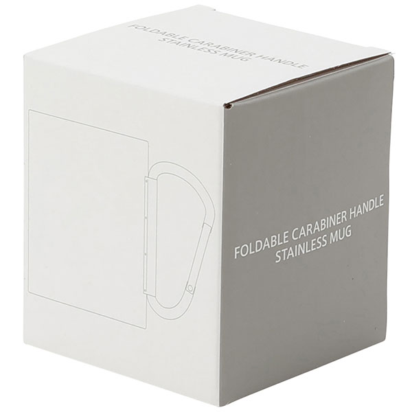 折りたたみカラビナハンドルステンレスマグ