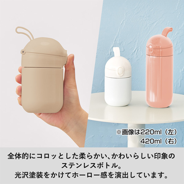 Maluttoワンタッチサーモステンレスボトル420ml