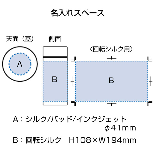 グラデーションサーモタンクボトル 300ml
