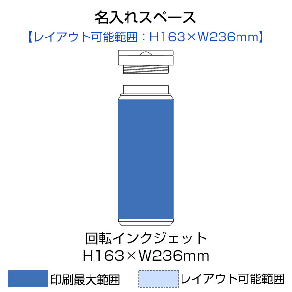 Zalatto炭酸サーモボトル530ml