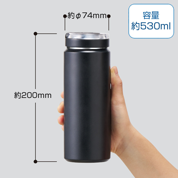 Zalatto炭酸サーモボトル530ml