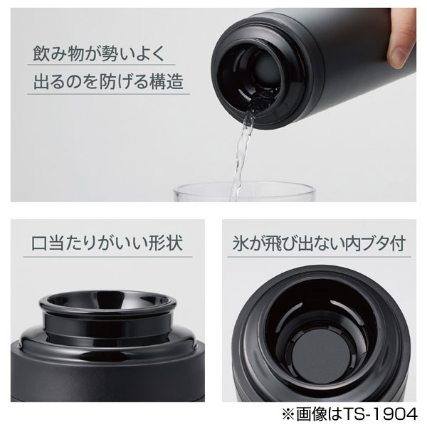 スリムサーモステンレスボトル500ml　ver.2