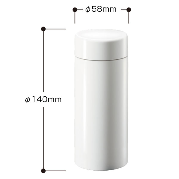 ステンレスサーモドリンクボトル　200ml