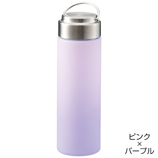 グラデーションハンドルクリアボトル500ml