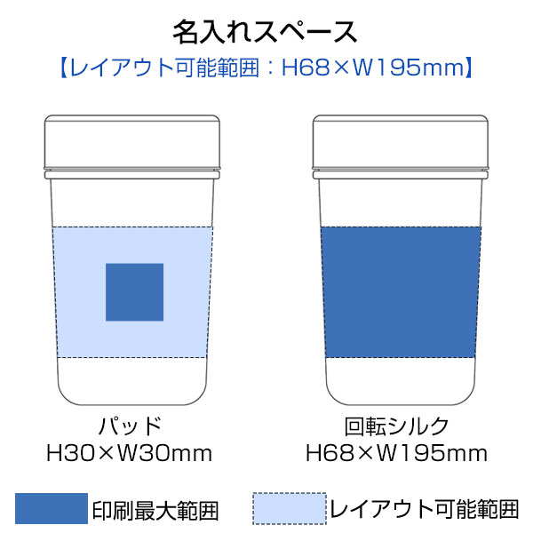 目盛り付シンプルシェイカーボトル680ml