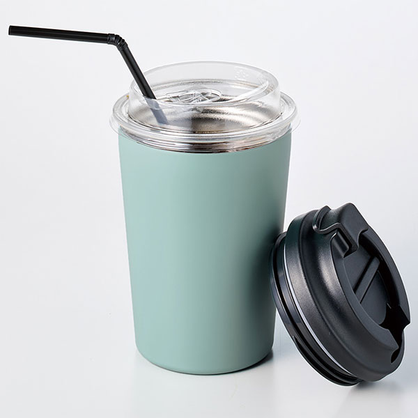 リッド付ステンレスサーモタンブラー380ml