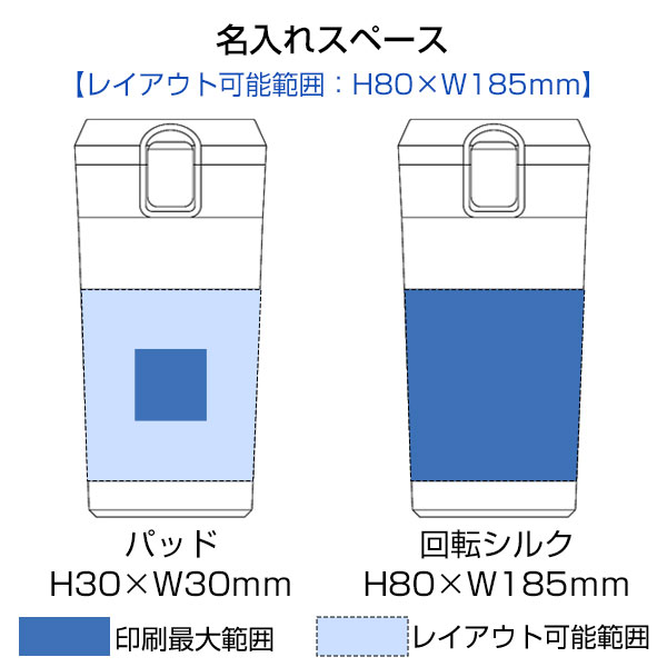 ワンタッチステンレスサーモタンブラー360ml