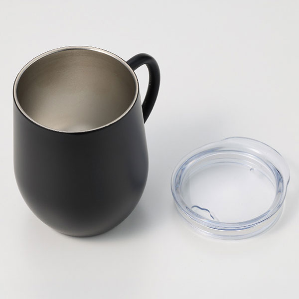フタ付ラウンドボトムサーモステンレスマグ330ml