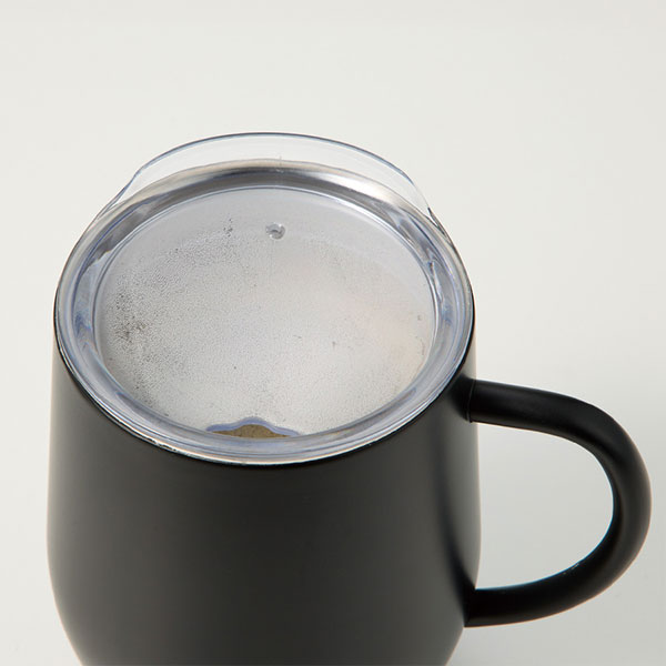 フタ付ラウンドボトムサーモステンレスマグ330ml