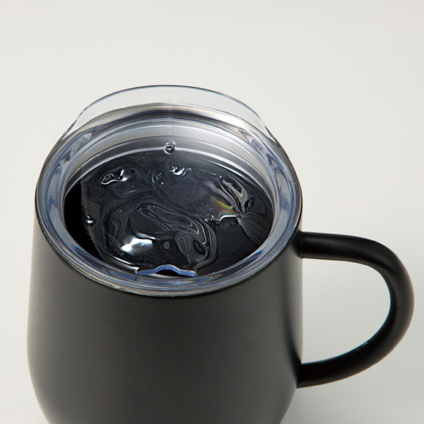 フタ付ラウンドボトムサーモステンレスマグ330ml