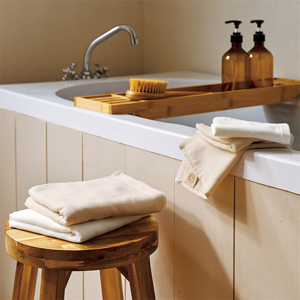 オーガニックコットン　ハンドタオル