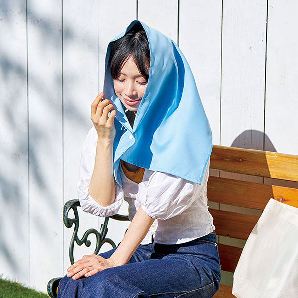 遮光UVカットタオル