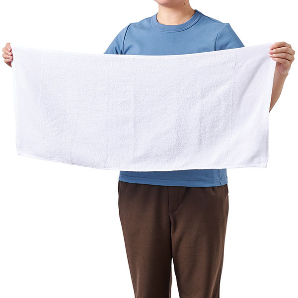 【100枚 名入れ可】おくばりタオル（海外製750g／ダース　200匁相当）