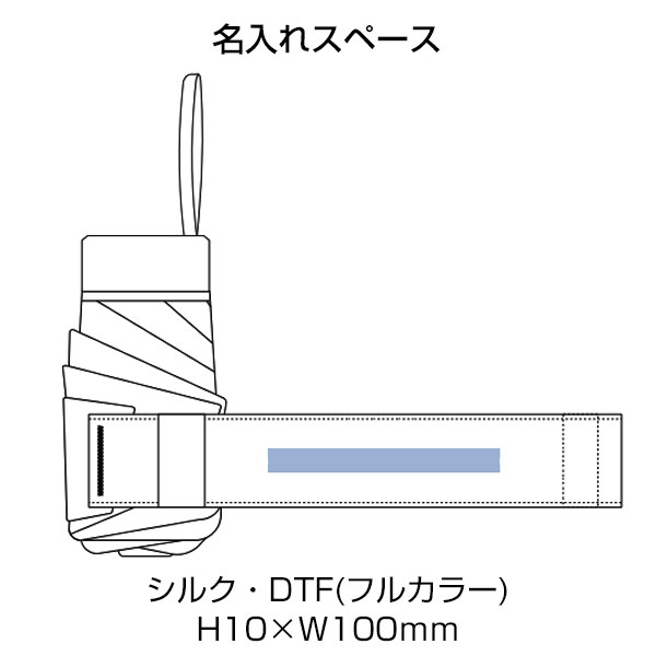 5段遮光コンパクト折りたたみ傘