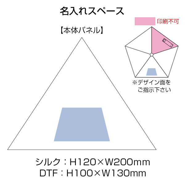 ラペルクリップ遮光折りたたみ傘