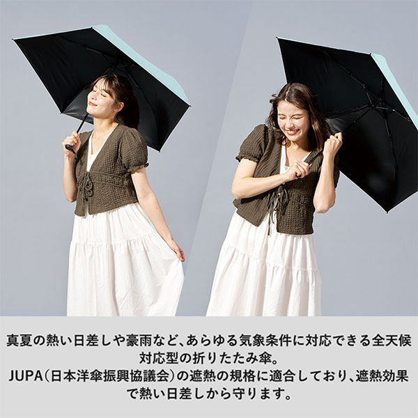 ベーシックオールウェザー折りたたみ傘