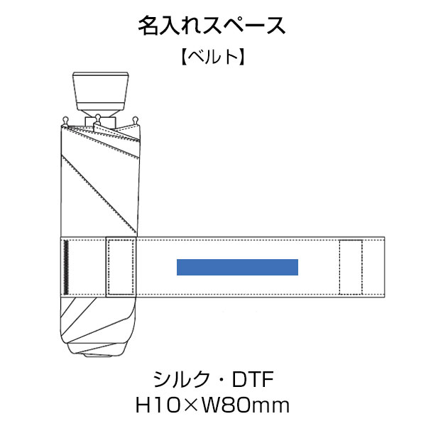のびるハンドル5段遮光折りたたみ傘