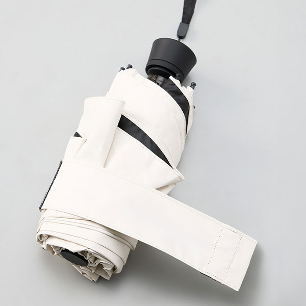 のびるハンドル5段遮光折りたたみ傘