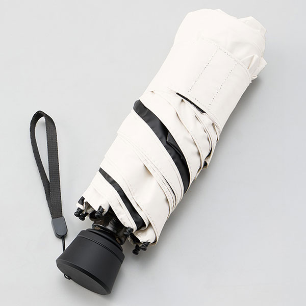 のびるハンドル5段遮光折りたたみ傘