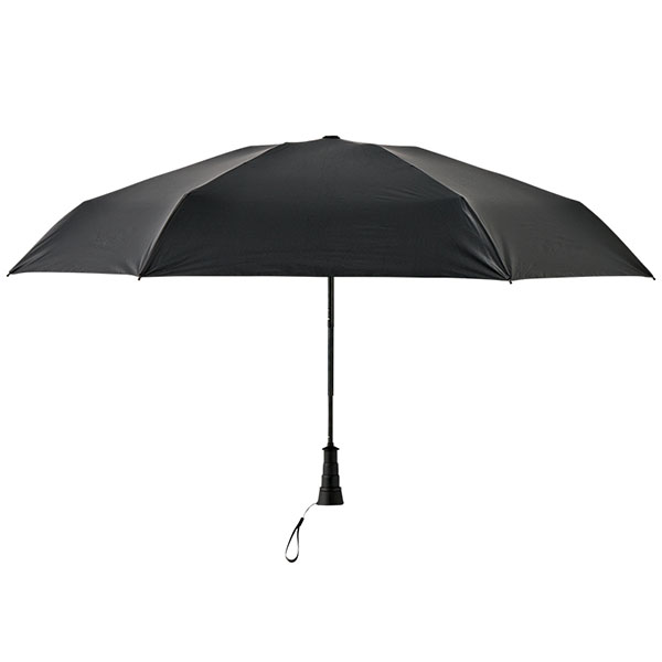 のびるハンドル5段遮光折りたたみ傘