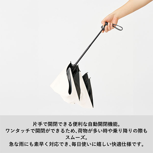 自動開閉遮熱遮光折りたたみ傘