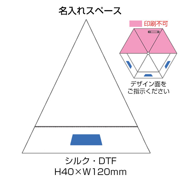 ドーム型ツートーン遮光折りたたみ傘