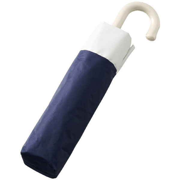 ドーム型ツートーン遮光折りたたみ傘