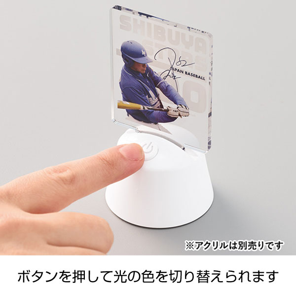 ライティングスタンドコンパクト ラウンド(アクリル板対応)