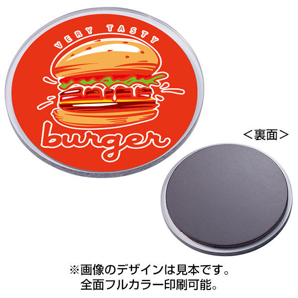 アクリルマグネット　ラウンド