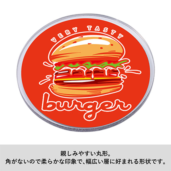 アクリルマグネット　ラウンド