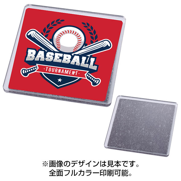 アクリルマグネット　スクエア