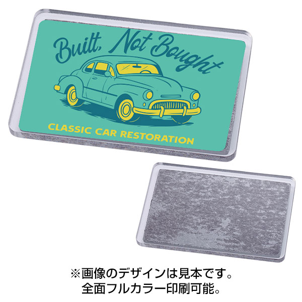 アクリルマグネット　ワイドスクエア