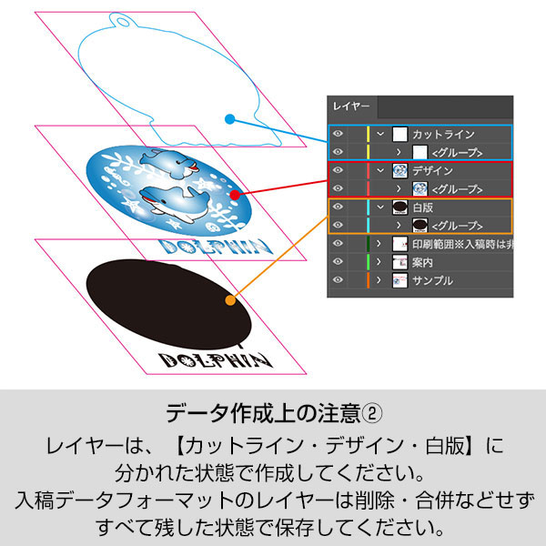 アクリルキーホルダー　65×67mm