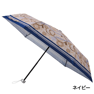クラッシースカーフ晴雨兼用折りたたみ傘