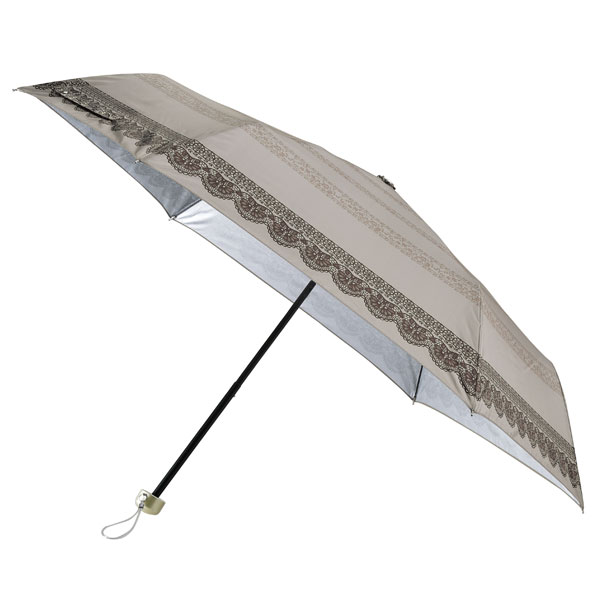 アンティークレース晴雨兼用　折りたたみ傘