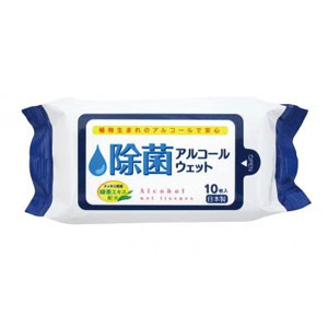 ミニミニウエット10枚(除菌アルコール)