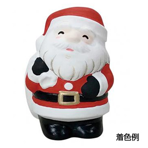 らくがきクリスマス貯金箱1個(サンタクロース)