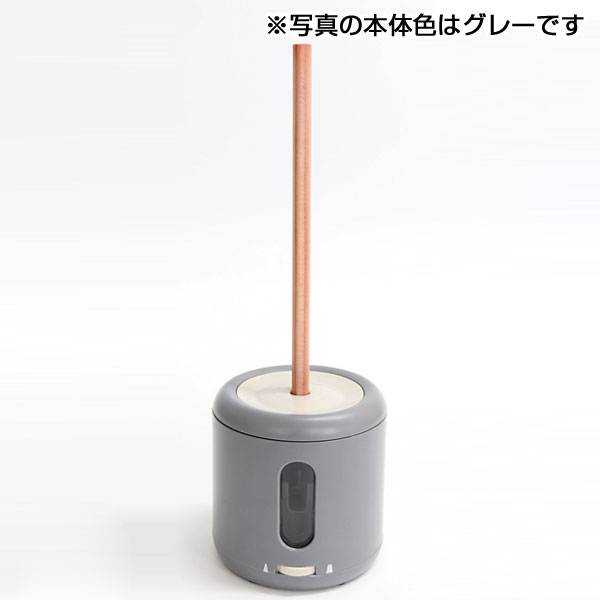 電動鉛筆削りシャーぺル1台(サーモンピンク)