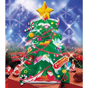 ペーパークラフトクリスマス