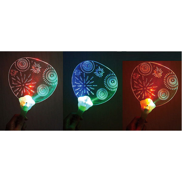 光るうちわ花火　1個