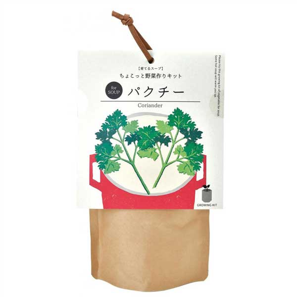 育てるスープ1組(パクチー)