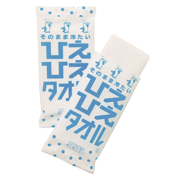 冷たいおしぼりタオル1枚(ひえひえタオル)