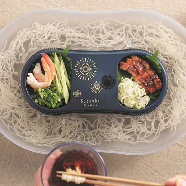 クルクルそうめん流し器(花火)