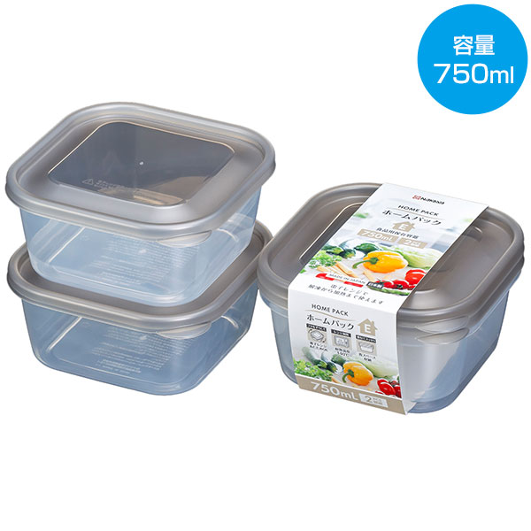 ホームパック750ml2個組(ブラウン)