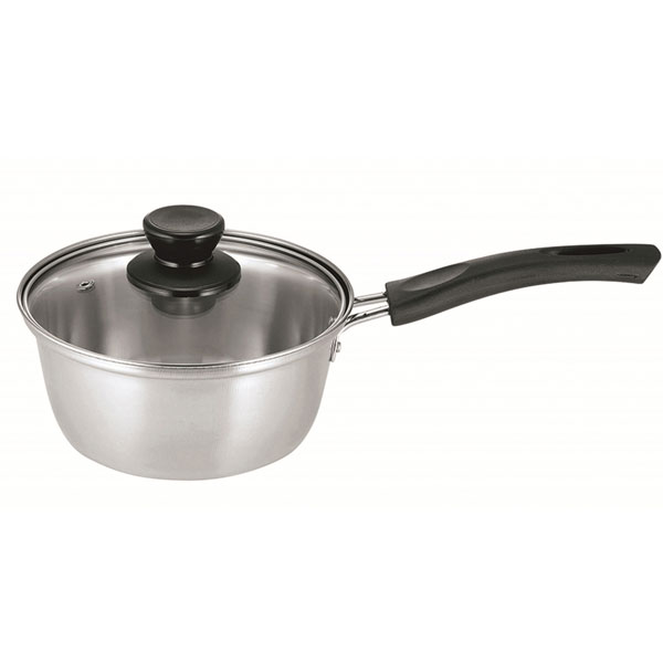 ニルワーカ IH対応 ステンレス製片手鍋 16cm