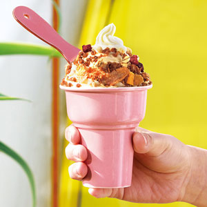 アイスクリームカップ&スプーンセット
