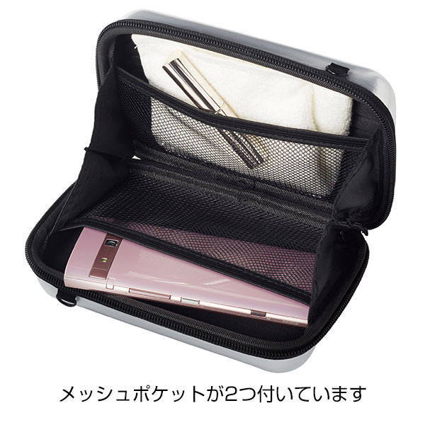 2WAYスーツケース型ポーチ【グッズストアドットネット】人気ノベルティ