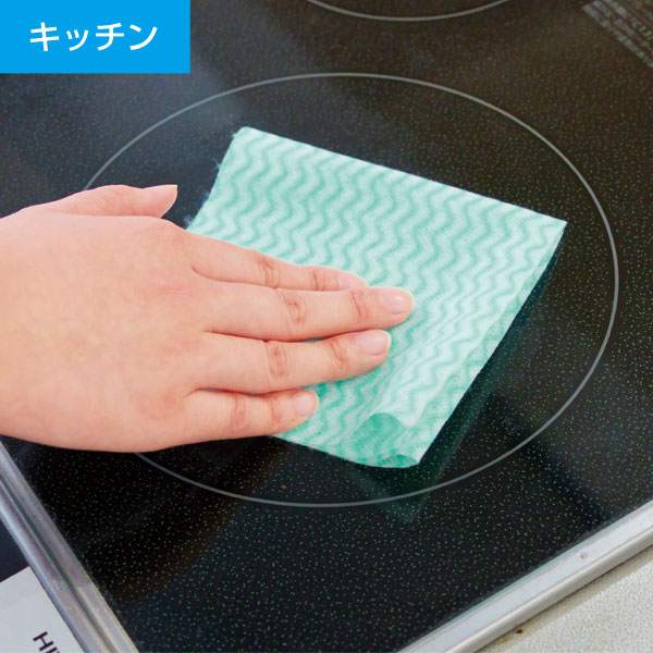 ホルダー付きロールふきん25カット
