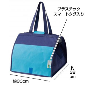 プラスチックスマート　ショッピングカートバッグ1個